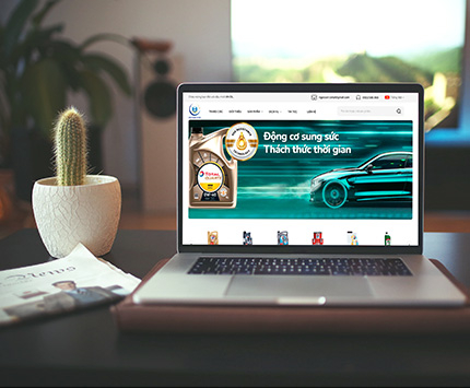 Dự án Website Dầu Nhớt Vh Oils