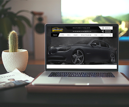 Dự án Website Thành Danh Auto