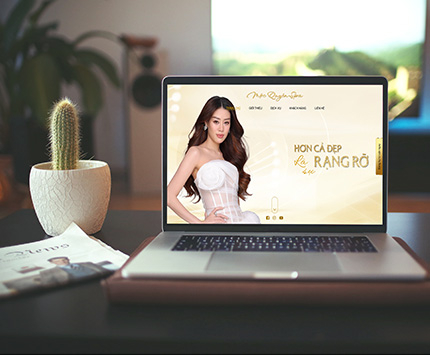 Dự án Website Mộc Quyên Spa